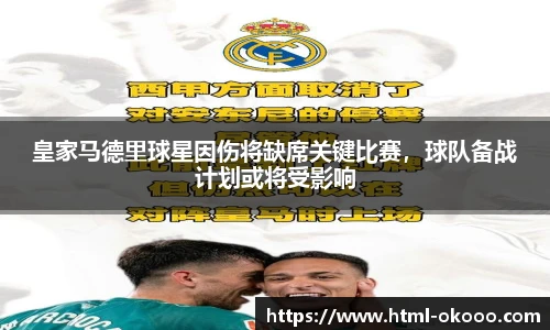 皇家马德里球星因伤将缺席关键比赛，球队备战计划或将受影响